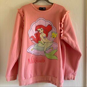 The Little Mermaid Pink Sweatshirt Size 2XL